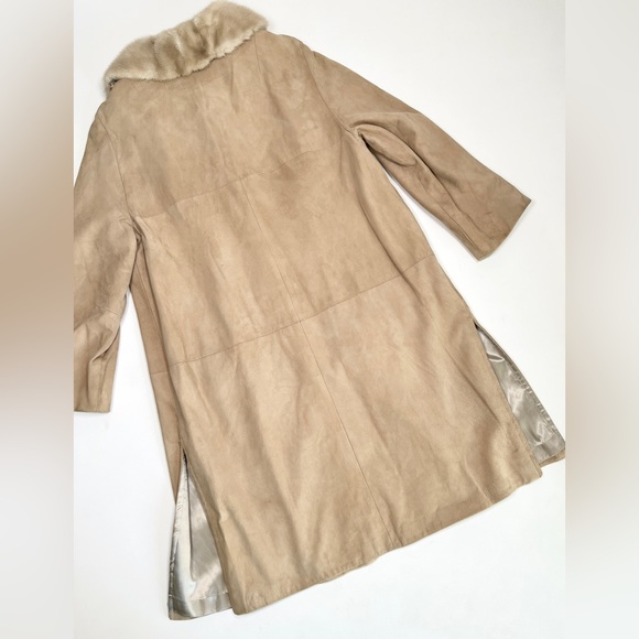 VTG mink collar shade coat jacket - Picture 5 of 13